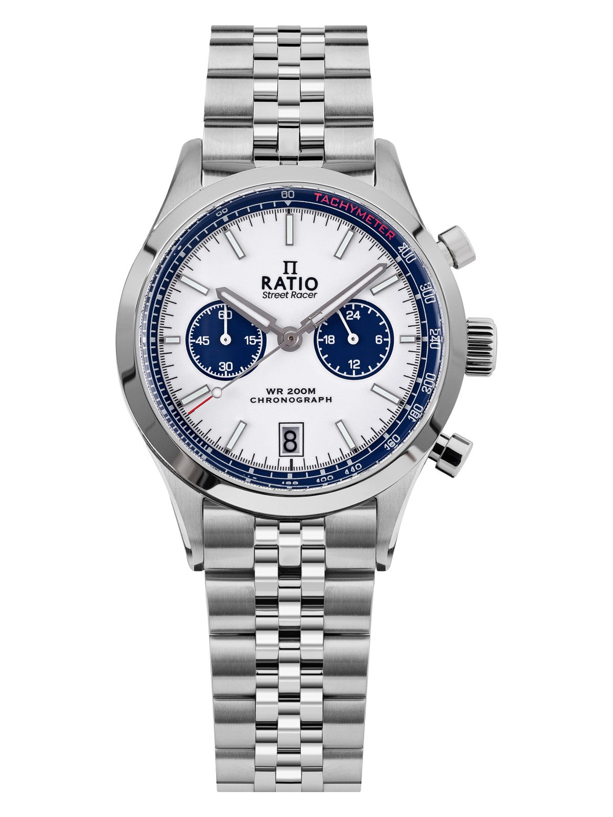 Ratio Street Racer Chronograph RTC022 200M Panda Dial Watch