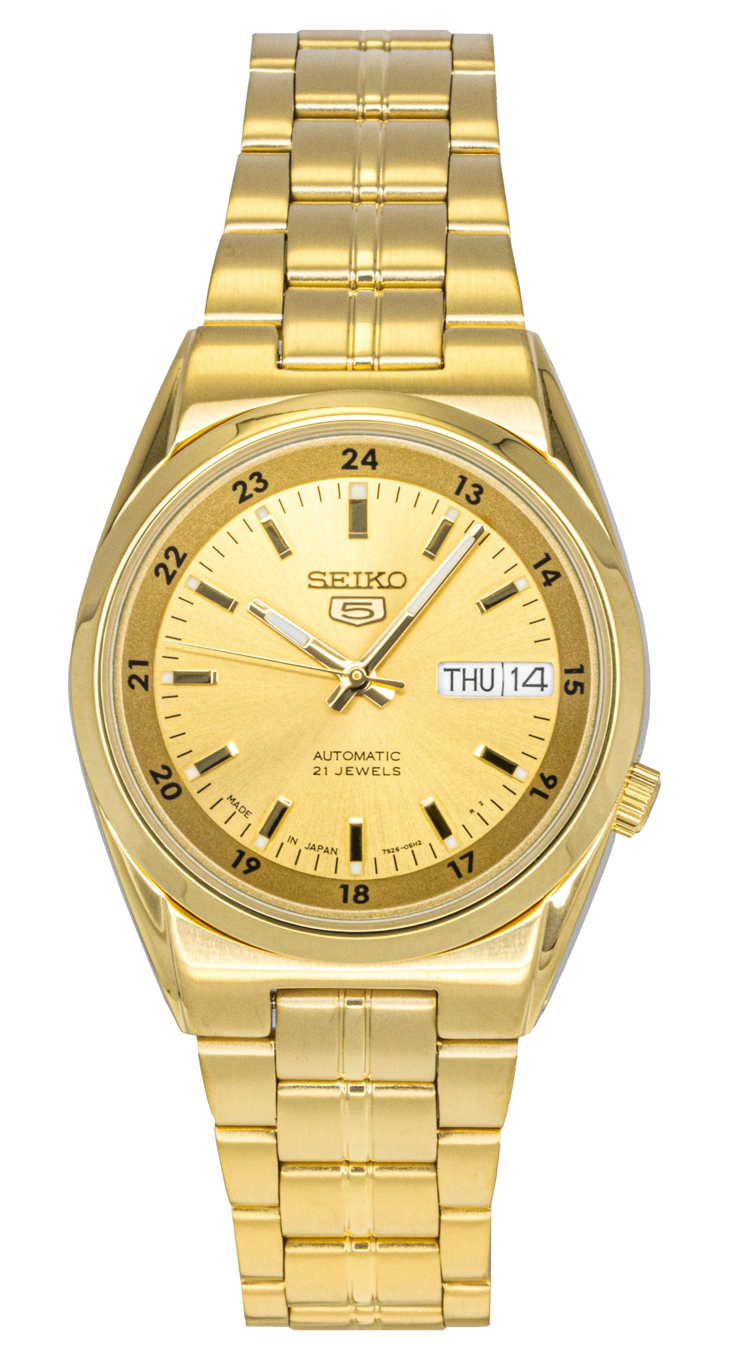 Seiko 5 Automatic 21 Jewels Japan Made SNK574 SNK574J1 SNK574J Men's Watch