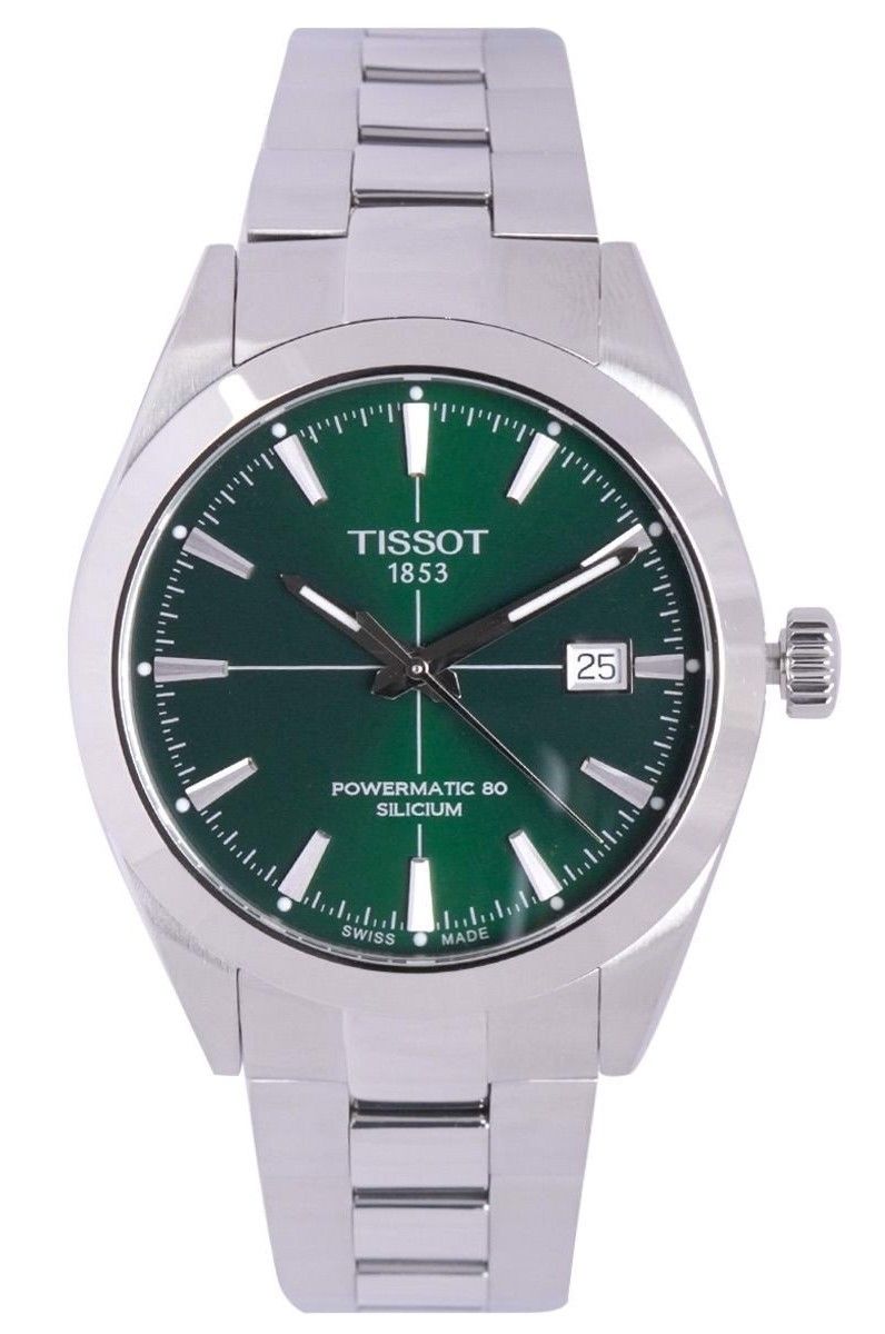 Tissot T-Classic Gentleman Powermatic 80 Silicium Automatic T127.407.11.091.01 T1274071109101 100M Men's Watch