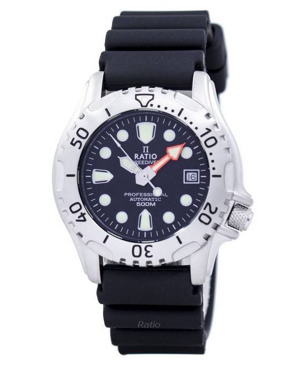 Ratio Free Diver Professional 500M Sapphire Automatic 32GS202A Men's Watch