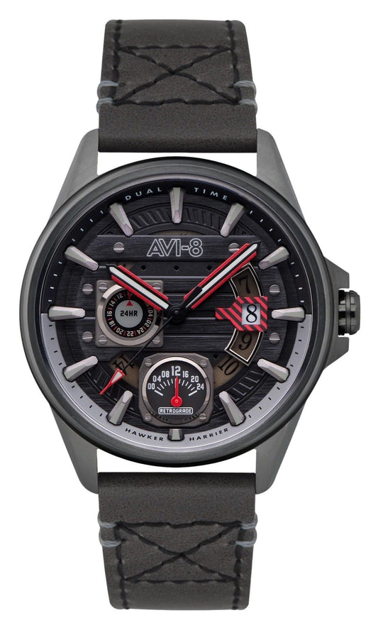 AVI-8 Hawker Harrier Farley Multifunction Night Sky Black Dial Quartz AV-4098-04 Men's Watch