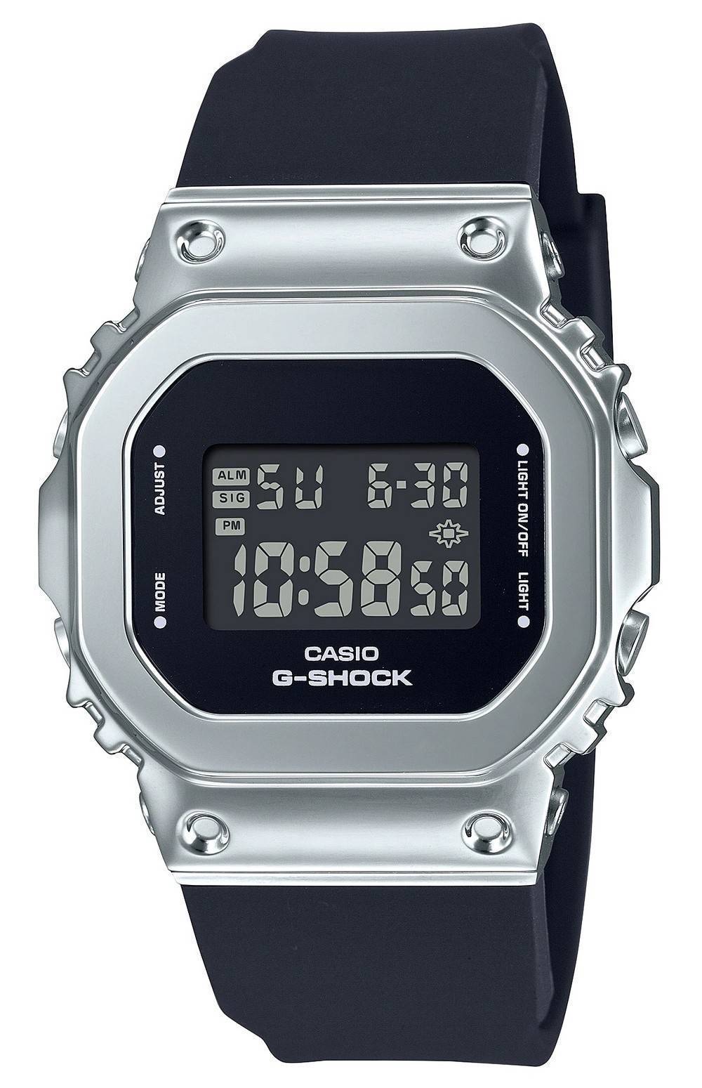 Casio G-Shock Digital Resin Strap GM-S5600-1 GMS5600-1 200M Women's Watch