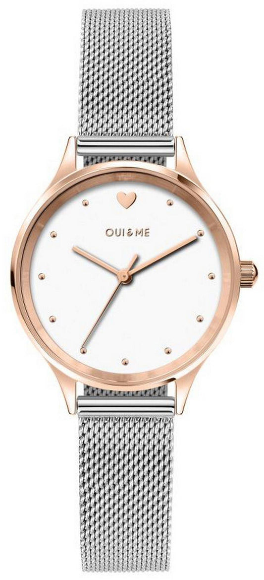 Oui & Me Bichette White Dial Stainless Steel Quartz ME010169 Women's Watch