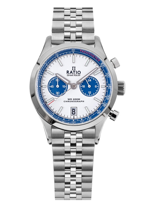 Ratio Street Racer Chronograph RTC024 200M Panda Dial Watch