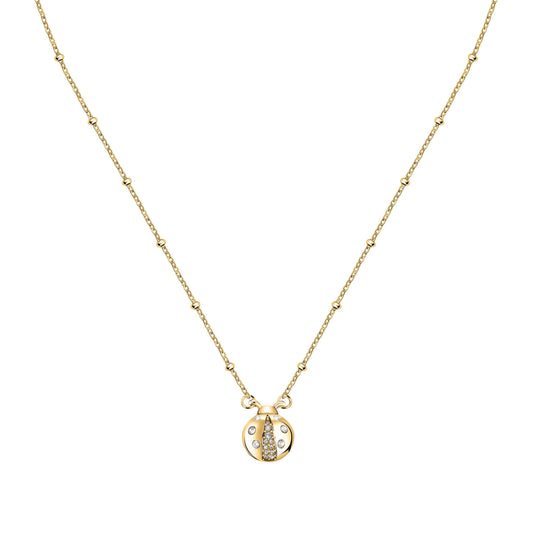 Morellato Istanti Gold Tone Stainless Steel Necklace SAVZ03 For Women