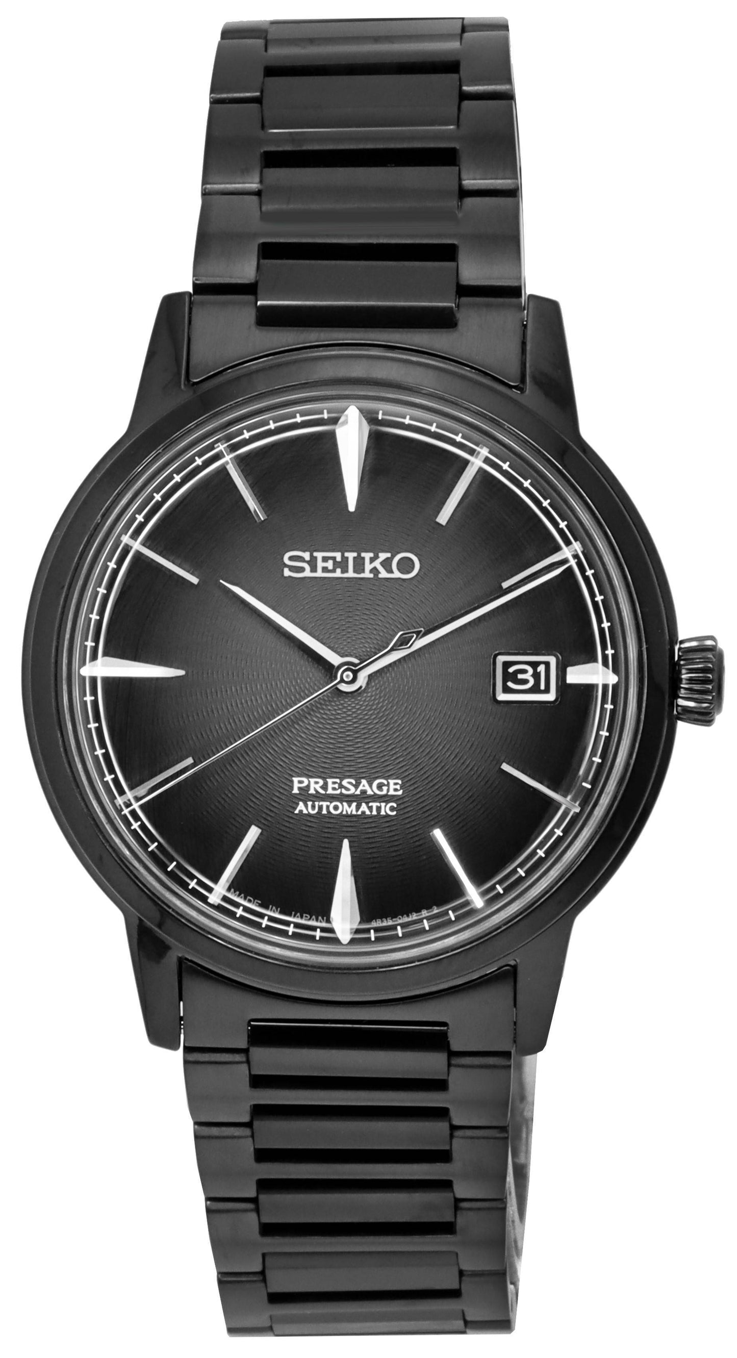 Seiko Presage Cocktail Time The Black Velvet Automatic SRPJ15 SRPJ15J1 SRPJ15J Men's Watch