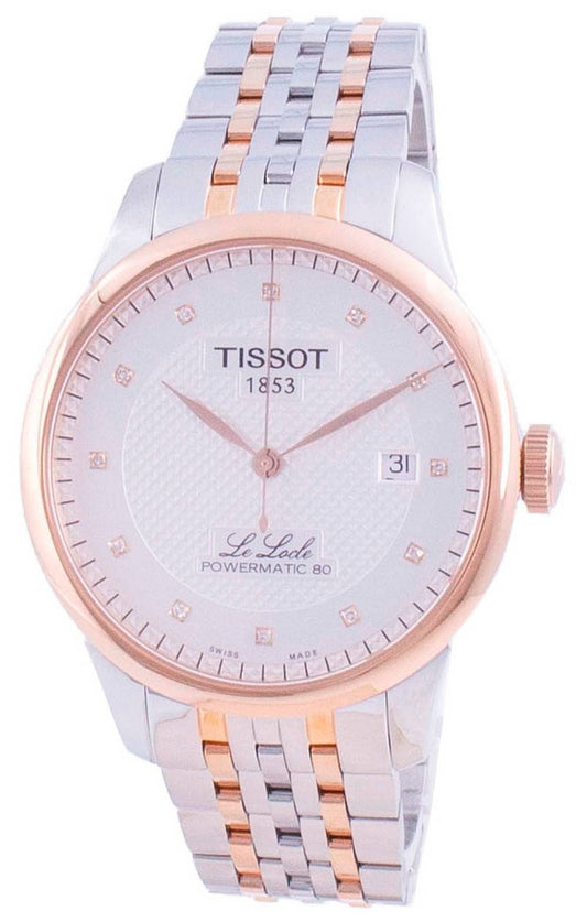 Tissot Le Locle Powermatic 80 Crystal Accents Automatic T006.407.22.036.01 T0064072203601 Men's Watch